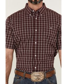 American West, Western Shirt, Get Directions, Plaid Print, Western Shirts, Plaid Pattern, Printed Shorts, Button Downs, Pick Up