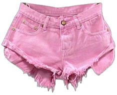 High Waist Jeans Shorts, Trashy Clothes, 2000s Trashy, Jeans Short Pants, Korean Y2k, Purple Denim, Trashy Outfits, High Waisted Jean Shorts, Neon Color