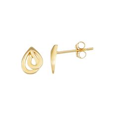 Polished to a brilliant shine, these 10k gold Taylor Grace double teardrop stud earrings make a stylish and versatile addition to your jewelry collection.Click on this JEWELRY & WATCHES GUIDE to learn about fit, styles, materials and more! Length: 7.6 mm Backings: post Metal: 10k gold Finish: polished Packaging: boxed Size: One Size. Color: Yellow. Gender: female. Age Group: adult. Modern Yellow Gold Teardrop Earrings For Anniversary, Post Metal, 10k Gold, Gold Finish, Gender Female, To Learn, Jewelry Collection, Age Group, Jewelry Watches