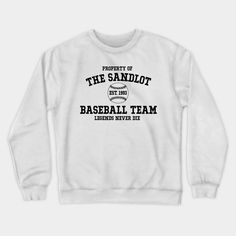 Sandlot Movie -- Choose from our vast selection of crewneck sweatshirts to match with your favorite design to make the perfect custom graphic crewneck sweatshirt. Pick your favorite: Crewneck Sweatshirt or Lightweight Crewneck Sweatshirt. Customize your color! For men and women. Sandlot Movie, Sandlot, The Sandlot, Baseball Team, Graphic Crewneck Sweatshirt, Graphic Crewneck, Crewneck Sweatshirt, Crew Neck Sweatshirt, The Selection