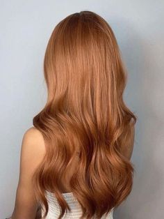 Golden Blonde Copper Hair, Rust Brown Hair, Rust Hair Color, Brown Auburn Hair, Curly Synthetic Wig, Shadow Root