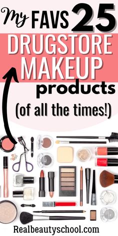 Best Drugstore Makeup 2023, Drugstore Makeup 2023, Good Drugstore Makeup, Drugstore Makeup Routine, Makeup Products Drugstore, Best Drugstore Concealer, Best Cheap Makeup, Primer For Dry Skin, Concealer Eyeshadow