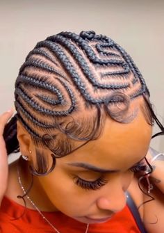 Hair Braid Designs, Feed Ins, Black Kids Braids Hairstyles, Cornrows Braids For Black Women, Braided Hairstyles For Black Women Cornrows, Feed In Braids Hairstyles, Braided Styles, Braided Hairstyles For Teens, Quick Weave Hairstyles