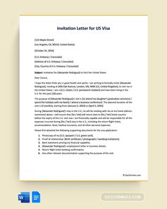 a letter from the us visa requesting that it is not allowed to use an application