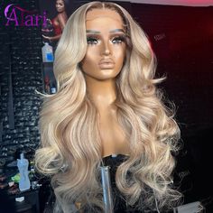 Dark Blonde 13x4 Lace Frontal Human Hair Wigs Pre Plucked Transparent 13x6 White 27 Body Wave Wig 5x5 Closure Wig, Wave Wig, Body Wave Wig, Closure Wig, Dark Blonde, Body Wave, Lace Frontal, Hair Wigs, Human Hair Wigs