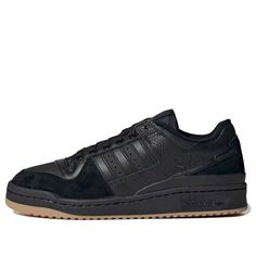 Adidas Forum 84 Low ADV 'Black Gum' Core Black/Core Black/Vivid Red FY7999 Adidas Forum Low, Skate Man, Adidas Forum, Streetwear Shoes, Black Core, Black Gums, Red Sneakers, Low Top Sneakers, Sneakers Shoes