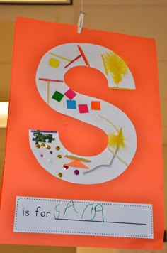 the letter s is for arts and crafts