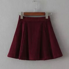 Trendy A-line Lined Skirt, Fall A-line Skirt With Buttons, Trendy Flared Mini Skirt, Solid Color Mini Skort For Fall, Solid Color Mini Length Skort For Fall, Fall Mini Skort In Solid Color, Fall Mini Length Solid Color Skort, Trendy Skort With Flared Skirt, Trendy Flared Skort