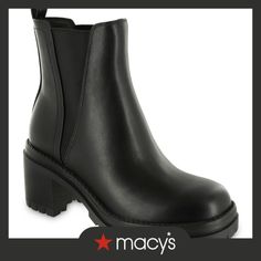 in stock Mia Boots, Lug Sole Booties, Chelsea Boot Women, Platform Chelsea Boots, Slip On Boots, Chelsea Boot, Lug Sole, Black Booties, Black Ankle Boots