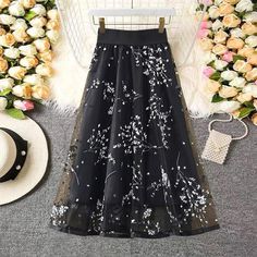 Material:tulle Color: wine red, black, white Features:tulle Size:S,M,L,XL S:lenght:70,Recommended weight:40kg-48kg M:lenght:70,Recommended weight:48kg-52kg L:lenght:70,Recommended weight:52kg-57kg XL:lenght:70,Recommended weight:57kg-63kg Note:Due to different measurement methods,there will be 1-3 error(unite:cm), please understand. Please check the size carefully when you choose items,thank you. Fall Party Tulle Bottoms, Black Tulle Bottoms With Pleated Skirt, Black Tulle Maxi Skirt For Summer, Flowy Black Tulle Skirt, Black Tulle Maxi Skirt For Evening, Fall Full Tulle Skirt, Black Tulle Tiered Skirt, Fall Tulle Long Skirt, Fall Season Full Tulle Skirt