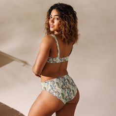 Fall in love with our Seahorse Haven EcoWave High-Waisted Bikini Set, designed for all-day comfort and style whether you're swimming by the pool, sunbathing, or just enjoying a day at the beach, this bikini is your go-to choice for sustainable swimwear. Plus, you can wear what you love and make a splash in style with a unique seahorse pattern. This bikini set features removable pads and a double-layer construction, ensuring a secure and flattering fit. Crafted from high-quality recycled polyeste Poolside Swimwear With Built-in Bra, High Waist Tankini With Built-in Bra For Vacation, Beachy Bra-friendly Tankini For Poolside, Beachy Bra-friendly Swimwear For Vacation, Beachwear Bra-friendly Tankini For Poolside, Poolside High Waist Bra-friendly Tankini, Tropical Bra-friendly Swimwear For Sunbathing, Summer Bra Friendly Tankini For Poolside, Summer Bra-friendly Tankini For Poolside