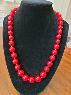 Vintage 90s Hematite and Round Yellow bead choker necklace.  16.5 inches please measure your neck.  Handstrung with a barrel clasp. The three focal hematite beads are rectangular with a twist, really catches the light.  In excellent vintage condition. Vintage Single Strand Red Coral Beaded Necklaces, Vintage Single Strand Red Coral Beaded Necklace, Red Vintage 8mm Bead Necklaces, Red Vintage Necklaces With 8mm Beads, Red Vintage Necklace With 8mm Beads, Vintage Red Coral Single Strand Beaded Necklace, Classic Red Round Beaded Necklaces, Classic Red Necklace With Polished Beads, Classic Red Single Strand Beaded Necklace