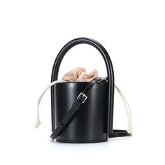 Free U.S. shipping. Style: Commuting , color:Black, suite for season：Spring, Summer, Autumn, Winter ，Anniversary, Going out, Hanging out, Material Genuine Leather, Cylindrical Black Leather Shoulder Bucket Handbag Black Office Bags For Spring, Formal Black Bucket-shape Shoulder Bag, Black Formal Bucket Shape Shoulder Bag, Formal Black Bucket Shape Shoulder Bag, Chic Black Bucket Shape Shoulder Bag, Black Bucket Shape Shoulder Bag, Black Satchel Bucket Bag For Fall, Fall Black Bucket Bag, Black Bucket-shaped Formal Bag