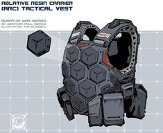 ArtStation - Quantum War - Escape Velocity Illustrations, Tom McDowell Echipament Tactic, Escape Velocity, Futuristic Armor, Sci Fi Tech, Futuristic Armour, Sci-fi Armor, Future Soldier, Plate Carrier