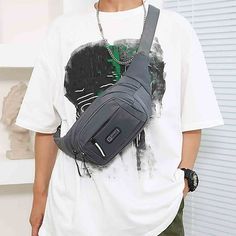 Mobile Phone Bag Men's Fashion Chest Bag Personalized Small Shoulder Bag Casual Japanese Men's Small Bag Lightweight And Shoulder Bag Features: Versatile Everyday Bag: This chest bag can be used as a chest bag and shoulder bag. It's perfect for biking, running, hiking, camping, school, vacation and more. It's also suitable for anyone - teenagers, seniors, men and women. Material: This shoulder bag is made of tear- polyester to your belongings from rain, sweat, water, and more. Seams and reinforc School Vacation, Mens Bags Fashion, Summer Savings, Japanese Men, Mobile Phone Bag, Personalize Bag, Small Shoulder Bag, Everyday Bag, Chest Bag