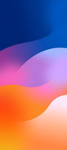 an abstract background with blue, orange and pink colors