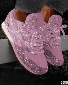 Spring Glitter Lace-up Sneakers, Low-top Party Sneakers With Laces, Casual Glitter Sneakers For Summer, Trendy Party Sneakers With Laces, Spring Party Slip-on Sneakers, Party Sneakers With Round Toe And Laces, Party Sneakers Lace-up Synthetic, Casual Party Sneakers With Round Toe, Trendy Flat Sneakers For Party