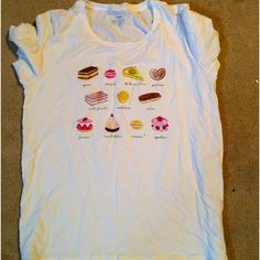 Brand New Aj097 Cotton Bust 20 Inches Laying Flat, 25 Inches In Length All Measurements Are Approximate Smoke And Pet Free Home White Crew Neck Top For Brunch, White Cotton Shirt For Brunch, J Crew Factory, Pink White, J Crew, Womens Tops, Tops & Tees, Brand New, Pet