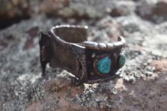 A unique vintage find in this watchband! Four varying Turquoise stones crafted into a silver and antiqued men's watchband. From the Rodgers Collection. Handcrafted in the USA. Vintage Antique Silver Jewelry With Antique Buckle, Stone Crafts, Turquoise Stones, Mens Vintage, Turquoise Stone, Vintage Finds, Unique Vintage, Vintage Men, Watch Bands