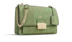 Emilie Light Tea & Gold Medium Crossbody Handbag with Suberhide | JORD Medium Crossbody Bag, Velvet Interior, Vegan Handbags, Velvet Interiors, Bossa Nova, Vegan Bags, Women's Handbags, Green Velvet, Kate Spade Crossbody