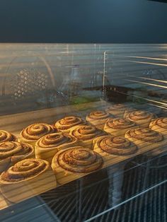 many baked goods are being prepared in the oven for consumption at this time of day