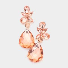 Details• Size : 0.75" X 2.2"• Post Back Color Peach Prom Jewelry Earrings, Evening Earrings, Catalog Bag, Prom Accessories, Prom Jewelry, Small Earrings, Necklace Earring Set, Earring Necklace, Ring Necklace