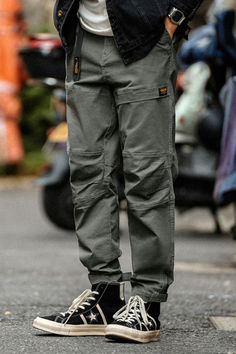 Grey Cargo Pants:$59.00
Fabric: 97% cotton + 3% spandex

Size: M, L, XL, 2XL, 3XL

Multiple Color Selections: Gray, Army Green

Season: Spring, Fall, Summer, Winter Cotton Cargo Pants For Outdoor Activities, Cotton Trousers For Outdoor Activities, Baggy Cotton Pants For Outdoor Activities, Outdoor Straight Pants For Fall, Cotton Work Pants For Fall Outdoor Activities, Outdoor Full-length Cotton Pants, Stretch Cotton Cargo Parachute Pants, Cotton Trousers For Outdoor Wear, Cotton Trousers For Outdoor