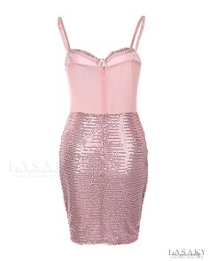 Lasaky - Sequin bodycon dress in contrasting tulle Night Out Party, Sequin Bodycon Dress, Party Package, Dress Size Chart, Olivia Mark, Sequin Dress, Low Cut, Dress Length, Sleeve Styles