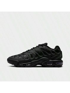 Low-top silhouette remixes the Air Max Plus with even more attitude 
Mesh and synthetic materials in the upper ensure breathability and durability 
Curved molded overlay with a thickernstrucn adds depth to the legendary look 
Nike Swoosh detailing at the tongue and quarter for signature energy 
Visible Nike Air units provide lightweight cusning that lasts 
Durable rubber outsole for rugged tracn 
The Nike Air Max Plus Drift Casual Shoes are imported. 
Celebrate 25 years of the Nike Air Max Plus Look Nike, Casual Athletic Shoes, Nike Air Jordan 5, Nike Air Max For Women, Nike Air Max Plus, Air Max Plus, Mens Nike Air, Synthetic Materials, Nike Swoosh