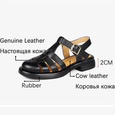 Women Sandals Retro Genuine Leather Luxury Roman Sandals Casual Buckle Strap Summer Shoes GLADIATOR Thick Heel Women Shoes SPECIFICATIONS Heel Height: Low (1cm-3cm) With Platforms: Yes Platform Height: 0-3cm Sandal Type: GLADIATOR Upper Material: GENUINE LEATHER Upper-Genuine Leather Type: Cow Leather Outsole Material: RUBBER Back Counter Type: Front & Rear Strap Side Vamp Type: Open Fit: Fits true to size, take your normal size Style: LEISURE Heel Type: Square heel Lining Material: GENUINE LEATHER Lining-Genuine Leather Type: pigskin Closure Type: buckle strap Item Type: sandals Fashion Element: Platform Insole Material: Full Grain Leather Upper material: washed grained cowhideInside: [pig skin]Bottom of the hall: [Cowhide]Size: 34-40Color: 【Black】【Brown】Heel height: [2cm] [New In 2024081 Handbags For School, Roman Sandals, Sandals Casual, Loafer Slippers, Thick Heel, Mary Jane Heels, Women Sandals, Flat Boots, Sneaker Heels