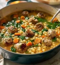 Crockpot Italian Wedding Soup, Broccoli Cheese Casserole Recipe, Stuffed Peppers Beef, Italian Wedding Soup Recipe, Warm Soup Recipes, Crockpot Chicken And Noodles, Quick Soup Recipes, Quick Soup, Soup Maker