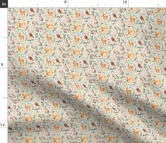 an image of a fabric with animals on it