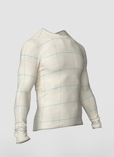 CLO 3D Compression Long Sleeve T-shirt modelled with Toile Fabric You will receive: 1 - 3D garment Compression Long Sleeve T-shirt .zprj file - compatible with CLO 3D and Marvelous Designer The file will be sent by email within 1 business day after the purchase Compression Long Sleeve, Clo 3d, Toile Fabric, Marvelous Designer, E Mail, Long Sleeve T Shirt, Art Collection, Long Sleeve Tshirt, Bathing Beauties