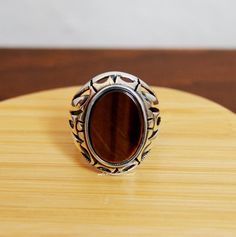 Mens Handmade Ring, Turkish Handmade Silver,Bronze Men Ring, Ottoman Mens Ring, Tigers Eye Stone Ring, Men Ring, Gift for Him, 925k Sterling Silver 925 Solid Sterling Silver,Bronze Handmade Each ring is hand crafted and is stamped on the inside All Sizes Availabes Just Tell me the size you need. If you have any questions please send me an e-mail. Thank you for looking. Our production time is 1 businessday We send our products with UPS Express Shipping or PTT (Turkish Postage service with trackin Stone Ring Men, Tiger Eye Ring, Silver Men Ring, Ring Men, Men Ring, Mens Ring, Tiger Eye Stone, Eye Ring, Eye Stone