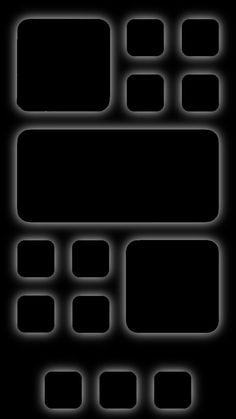 a black and white background with squares and rectangles