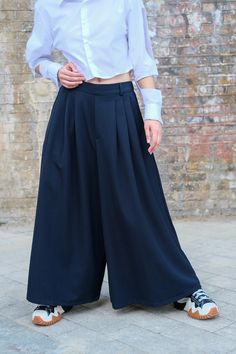 Back in Stock JUTSU 2.0 TROUSERS - Etsy Chic Baggy Wide Leg Dress Pants, Chic Baggy Wide-leg Dress Pants, Chic Wide Leg Baggy Dress Pants, Baggy Full-length Bottoms For Workwear, Baggy Wide-leg Dress Pants For Workwear, Baggy Wide-leg Pants For Work, Chic Baggy Wide Leg Bottoms, Baggy High-waisted Pants For Work, Formal Baggy High-waisted Wide Leg Pants