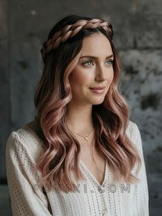 32 Oil Slick Hair Color Ideas 2024 for Brunettes and Blonde with Short, Long and Curly Hair