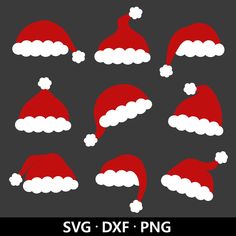 santa claus hat svg files