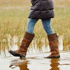 Langdale Waterproof Boot | Ariat Work Boots For Women Outfits, Boots For Women Outfits, Tall Western Boot, Ariat Boots, Country Boots, Ll Bean Boot, On The Ground, Waterproof Boots, Tall Boots