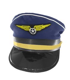 Captain Costume, Pilot Costume, Pilot Hat, Pilot Uniform, Aviator Hat, Navy Hats, Adult Costumes, Adjustable Hat, Hat Fashion