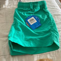 Nwt Small Teal Columbia Backcast Water/Fishing Shorts Green Outdoor Bottoms With Elastic Waistband, Green Bottoms With Elastic Waistband For Outdoor, Green Hiking Shorts For Summer, Green Stretch Swim Trunks With Pockets, Stretch Green Swim Trunks With Pockets, Green Stretch Swim Trunks For Outdoor, Green Short Swim Trunks For Outdoor Activities, Stretch Green Hiking Bottoms, Green Stretch Hiking Bottoms