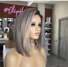 Ash Blonde Bob Wig, Balayage Brunette Short, Ash Blonde Brown Roots Wig, Balayage Brunette To Blonde, Blonde Hair With Roots, Ash Hair Color, Haircut Pictures, Lil Girl Hairstyles, Short Hairdos