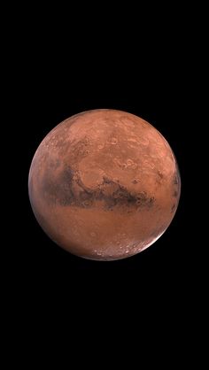 an image of the planet mars taken from space