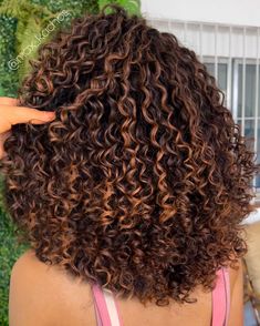 Curly Hair Color Ideas, Curly Hair Color, Curly Hair Beauty, Colored Curly Hair, Dyed Natural Hair