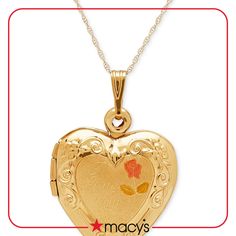 in stock Fine Jewelry Stamped 14k For Valentine's Day, Valentine's Day Yellow Gold Locket Jewelry, Valentine's Day Fine Jewelry Locket, Valentine's Day Yellow Gold Locket, Valentine's Day Keepsake Jewelry With Hallmark, Heirloom Oval Jewelry For Valentine's Day, Rose Gold Jewelry Stamped 14k For Keepsake, Gold Engraved Open Heart Jewelry, Elegant Yellow Gold Locket Necklace For Valentine's Day