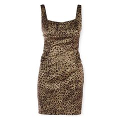 David Meister Silk Leopard Print Cocktail Dress Excellent New With Tags Condition Silk Blend Size 10 Retail $339 Sale : $202 Bodycon Work Dress, Leopard Cocktail Dress, Red Ruched Dress, Yellow Shirt Dress, Ruched Waist Dress, Print Silk Dress, Embellished Cocktail Dress, Lace Bell Sleeve Dress, Animal Print Dress