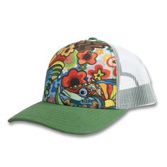 MID PROFILE FIT SPECS: 53% Polyester 47% Cotton Adjustable snapback closure One Size Fits All Mesh back Plastic snap Hard buckram Adjustable Trucker Snapback Hat For Summer, Spring Adjustable Fit Flat Brim Hat, Multicolor Flat Bill Baseball Cap For Outdoor, Adjustable Multicolor Baseball Cap For Outdoor, Retro Summer Baseball Cap With Flat Brim, Multicolor Snapback Baseball Cap For Outdoor, Retro Summer Snapback Hat With Curved Brim, Retro Spring Baseball Cap With Curved Brim, Retro Snapback Hat With Curved Brim For Summer