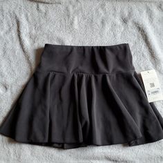 Nwt Medium Gray Skater Mini Skirt Has Dropped Waist, Shorts Underneath, In Size Xs Altardstate Casual Skirt With Short Inseam And Wide Waistband, Casual Skirt With Wide Waistband And Short Inseam, Solid Skort With Wide Waistband, Casual Solid Mini Skirt With Wide Waistband, Flowy Short Skort With Built-in Shorts, Stretch Mini Skort With Lining, Casual High Waist Mini Skirt With Wide Waistband, Flowy Solid Color Short Skort, Solid Short Skort With Lined Skirt