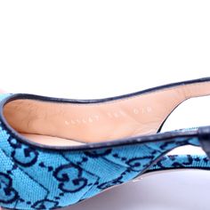 These Gucci GG Canvas Slingback Heels are . Condition: Excellent Color: Blue Exterior: The exterior is free from any major signs of wear. Interior: The interior soles are clean. Soles: The soles are free from any major signs of wear. Size: 36.5 Included: Original Dust Bag and Box Delivery 5-8 or 10-15 working days Please note that during high season and Sale period, delivery times may be affected We accept payment with a Credit card, Debit card, or PayPal.Note: Our Items are totally New High quality Brand Inspired Refurbished. Please make sure you are well aware of it before buying any of the Item. T&C's Apply in case of refunds.Please send us message on below chat to confirm availability. We will send the Refurbished Model in case you place an order with us. Enjoy Shopping.Always Send Us Blue Exterior, Slingback Heels, Celine Bags, Slingback Heel, Hermes Bags, Fendi Bags, Prada Bag, Dior Bag, Chanel Bag