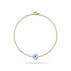 Stay protected and stylish with Gilda's Evil Eye Diamond Bracelet. This beautiful 14K gold bracelet features 0.01 carats. of shimmering diamonds that catch the light with every movement. Perfect for layering or wearing alone, this piece is sure to become a cherished addition to your jewelry collection. Jewelry Evil Eye, Bracelets Diamond, Adjustable Jewelry, Bracelets Gold Diamond, Eternity Band Ring, Diamonds And Gold, Diamond Bracelets, Wedding Bracelet, Eternity Bands